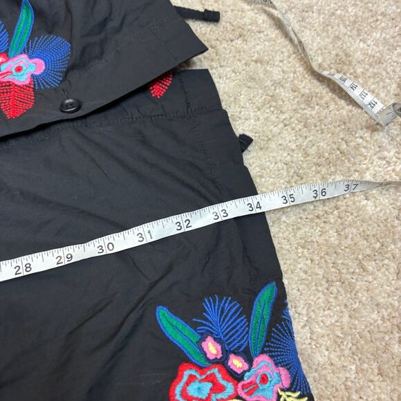 Engineered Garments Tuck Skirt FW24 Cotton Floral Embroidery Women's 1 - Picture 6 of 9